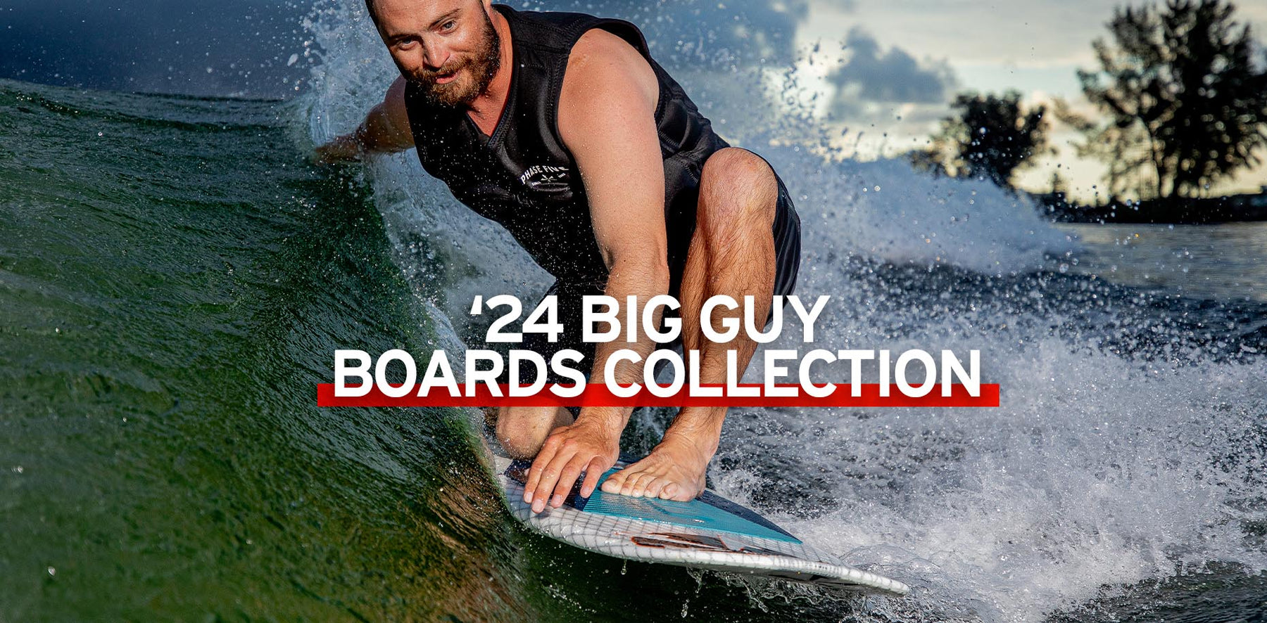 2024 Big Guy Boards Collection - Phase 5 Wakesurf Boards