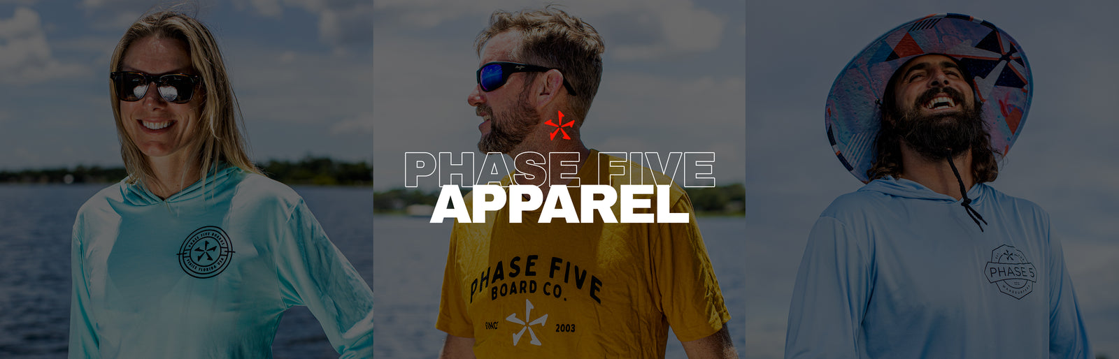 Phase Five Banner SPF Hoodie - Phase 5 Wakesurf Boards